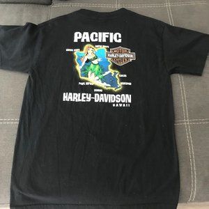Pacific Harley-Davidson Hawaii / Black T-Shirt!